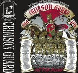 PLATOON SHIRTS (2nd generation print) CHARLIE 1st 40th CRIMSON GUARD NOV 2016