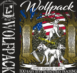 Platoon Shirts (2nd generation print) CHARLIE 1st 40th WOLFPACK DEC 2018