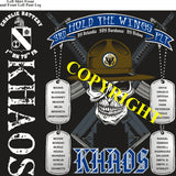 Platoon Shirts (2nd generation print) CHARLIE 1st 79th KHAOS MAY 2019