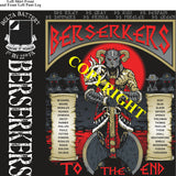 Platoon Items (2nd generation print) DELTA 1st 22nd BERSERKERS MAY 2022