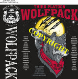 Platoon Shirts (2nd generation print) DELTA 1st 31st WOLFPACK JUNE 2021