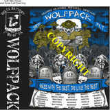 Platoon Items (2nd generation print) DELTA 1st 40th WOLFPACK 3rd PLATOON APR 2023