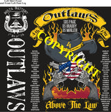 Platoon Shirts (2nd generation print) DELTA 1st 31st OUTLAWS OCT 2019