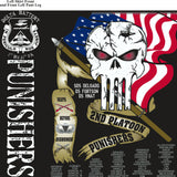 Platoon Shirts (2nd generation print) DELTA 1ST 31ST PUNISHERS SEPT 2017