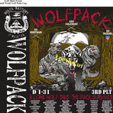 Platoon Shirts (2nd generation print) DELTA 1st 31st WOLFPACK JAN 2019