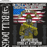 Platoon Shirts (2nd generation print) DELTA 1st 40th BULLDOGS JAN 2019