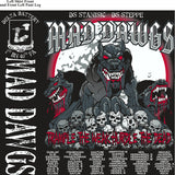 PLATOON SHIRTS (2nd generation print) DELTA 1st 40th MADDAWGS SEPT 2016