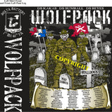 Platoon Shirts (2nd generation print) DELTA 1st 40th WOLFPACK JAN 2019