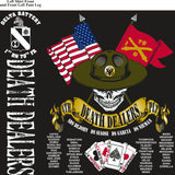 PLATOON SHIRTS (2nd generation print) DELTA 1st 79th DEATH DEALERS APR 2017