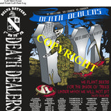 Platoon Shirts (2nd Generation Print) DELTA 1st 79th DEATH DEALERS NOV 2019