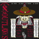 PLATOON SHIRTS (2nd generation print) Delta 1st 79th OUTLAWS JULY 2016