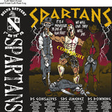 Platoon Shirts (2nd generation print) DELTA 1st 79th SPARTANS FEB 2019