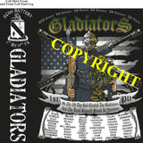 Platoon Shirts (2nd generation print) ECHO 1st 19th GLADIATORS AUG 2020