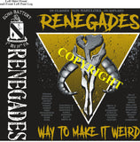 Platoon Shirts (2nd generation print) ECHO 1st 19th RENEGADES JUNE 2021