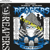 Platoon Shirts (2nd generation print) ECHO 1st 40th REAPERS FEB 2021