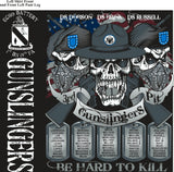 PLATOON SHIRTS (2ND GENERATION PRINT) ECHO 1st 19th GUNSLINGERS AUG 2017