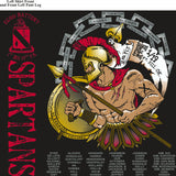 PLATOON SHIRTS (2nd generation print) ECHO 1st 19th SPARTANS JULY 2016