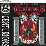 PLATOON SHIRTS (2nd generation print) ECHO 1st 31st CENTURIONS JUNE 2017
