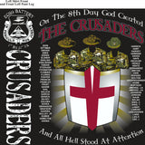 PLATOON SHIRTS (2nd generation print) ECHO 1ST 31ST CRUSADERS SEPT 2017