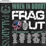 PLATOON SHIRTS (2nd generation print) ECHO 1st 31st PALADINS MAY 2016