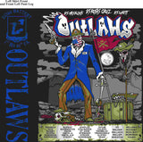 PLATOON SHIRTS (2nd generation print) ECHO 1st 40th OUTLAWS APR 2016