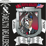 PLATOON SHIRTS (2nd generation print) ECHO 1st 79th DEATH DEALERS MAY 2017