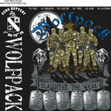 PLATOON SHIRTS (2nd generation print) ECHO 1st 79th WOLFPACK FEB 2017