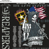PLATOON SHIRTS (2nd generation print) FOX 1st 40th REAPERS AUG 2016