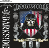 Platoon Shirts (2nd generation print) BRAVO 1ST 40TH DARKSIDE JAN 2018