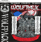 Platoon Shirts (2nd generation print) DELTA 1ST 31ST WOLFPACK DEC 2017