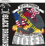 Platoon Items (direct-to-garment print) ALPHA 1st 22nd BLACK DRAGONS 4th PLATOON SEPT 2024