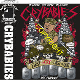 Platoon Items (direct-to-garment print) ALPHA 1st 22nd CRYBABIES 1st PLATOON JUL 2026 GRADUATED 7-23-2026