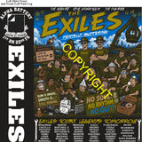 Platoon Items (direct-to-garment print) ALPHA 1st 22nd EXILES 3rd PLATOON JUL 2026 PRE-SALE GRADUATING 7-23-2026