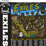 Platoon Items (direct-to-garment print) ALPHA 1st 22nd EXILES 3rd PLATOON JUL 2026 PRE-SALE GRADUATING 7-26-2026