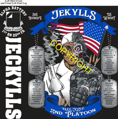 Platoon Items (direct-to-garment print) ALPHA 1st 22nd JEKYLLS 2nd PLATOON SEPT 2025 GRADUATED 9-26-2025
