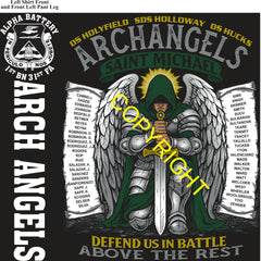 Platoon Items (direct-to-garment print) ALPHA 1st 31st ARCHANGELS 4th PLATOON MAY 2026 GRADUATED 5-8-2026