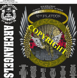 Platoon Items (direct-to-garment print) ALPHA 1st 31st ARCHANGELS 4th PLATOON OCT 2026 PRE-SALE GRADUATING 10-23-2026