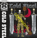 Platoon Items (direct-to-garment print) ALPHA 1st 31st COLD STEEL 3rd PLATOON OCT 2025 PRE-ORDER GRADUATING 10-10-2025