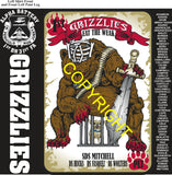 Platoon Items (direct-to-garment print) ALPHA 1st 31st GRIZZLIES 1st PLATOON OCT 2025 PRE-ORDER GRADUATING 10-10-2025
