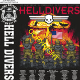 Platoon Items (direct-to-garment print) ALPHA 1st 31st HELLDIVERS 3rd PLATOON MAY 2026 GRADUATED 5-8-2026