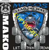 Platoon Items (direct-to-garment print) ALPHA 1st 31st MAKOS 2nd PLATOON APR 2025