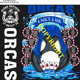 Platoon Items (direct-to-garment print) ALPHA 1st 31st ORCAS 2nd PLATOON JAN 2025