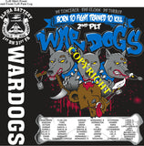 Platoon Items (direct-to-garment print) ALPHA 1st 31st WAR DOGS 2nd PLATOON JULY 2025 GRADUATED 7-18-25