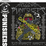 Platoon Items (direct-to-garment print) ALPHA 1st 40th PUNISHERS 4th PLATOON AUG 2025 GRADUATED 8-29-2025