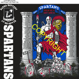 Platoon Items (direct-to-garment print) ALPHA 1st 40th SPARTANS 3rd PLATOON AUG 202 GRADUATED 8-29-2025
