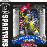 Platoon Items (direct-to-garment print) ALPHA 1st 40th SPARTANS 3rd PLATOON JUN 2026 GRADUATED 6-18-2026