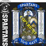 Platoon Items (direct-to-garment print) ALPHA 1st 40th SPARTANS 3rd PLATOON MAY 2025 GRADUATED 5-30-2025