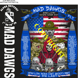 Platoon Items (direct-to-garment print) ALPHA 1st 79th MAD DAWGS 3rd PLATOON NOV 2024