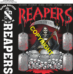 Platoon Items ALPHA 1st 79th REAPERS 1st PLATOON AUG 2025 GRADUATED 8-22-2025