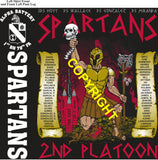 Platoon Items ALPHA 1st 79th SPARTANS 2nd PLATOON AUG 2025 GRADUATED 8-22-2025